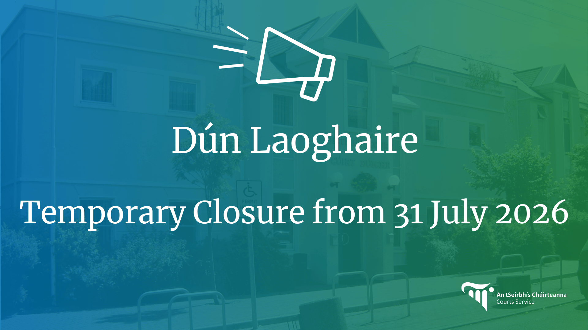 Dún Laoghaire Temporary Closure