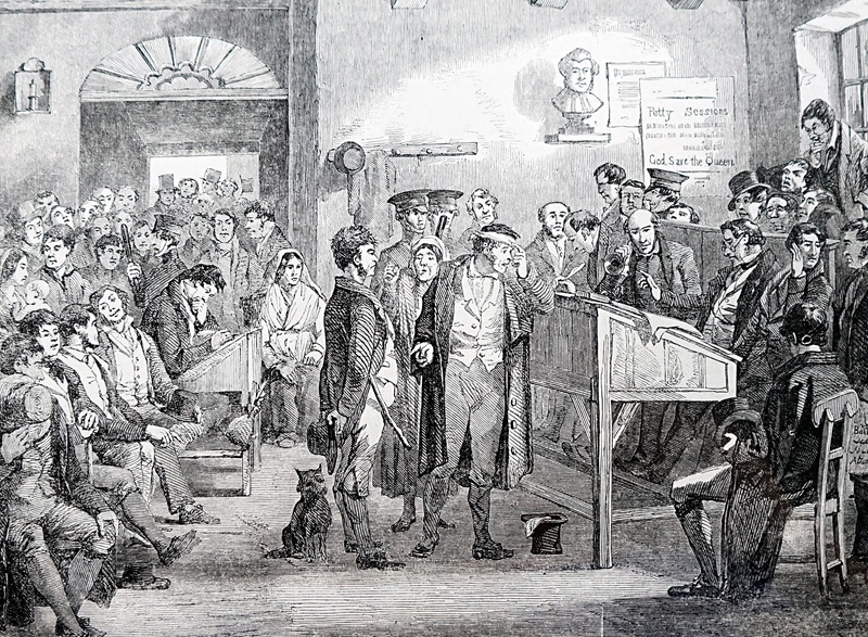 Court Officers Act 1926. Petty Sessions near Clonmel, dated 19th Century Petty Sessions near Clonmel, dated 19th Century